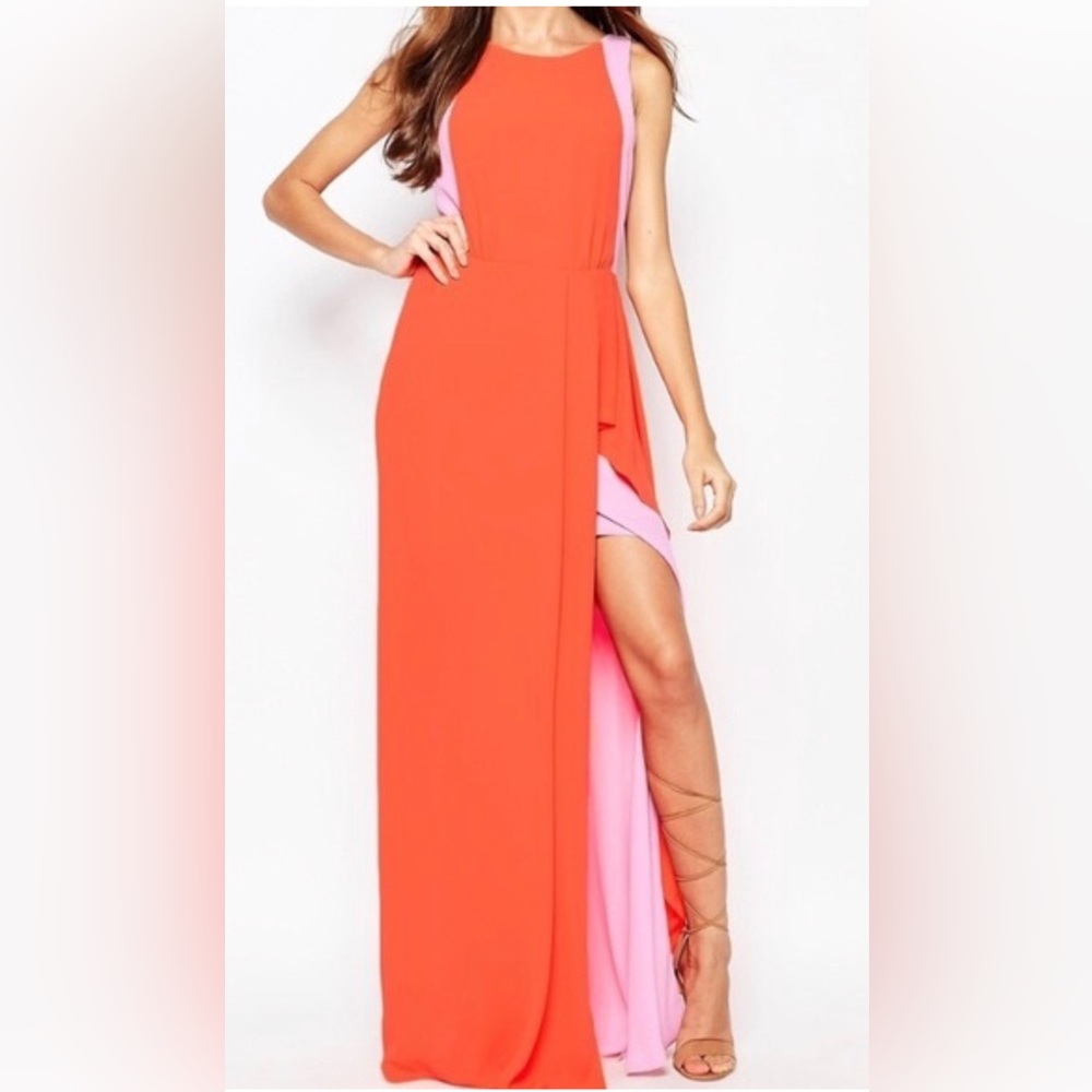 Orange & Light pink BGBG Max Azria Dress